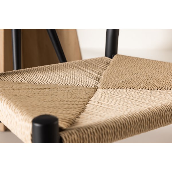 Alfons ruokatuoli - beige/musta Alfons ruokatuoli - beige/musta