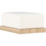 Ivy pouf - Valkoinen boucle