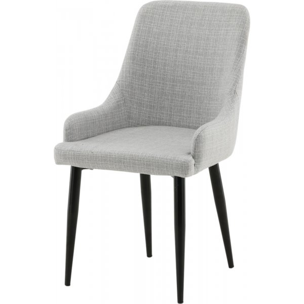 Paradis ruokatuoli - Vaaleanharmaa/musta Paradis ruokatuoli - Vaaleanharmaa/musta