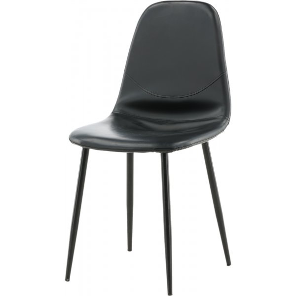 Bridge-ruokailutuoli - musta PU Bridge-ruokailutuoli - musta PU