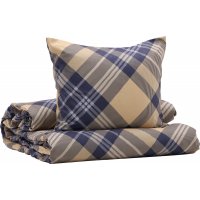 Aurora sänkysetti 200 x 150 cm - Valkoinen/beige/sininen Aurora sänkysetti 200 x 150 cm - Valkoinen/beige/sininen