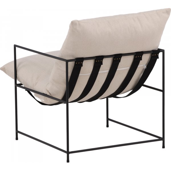 Sedalia-nojatuoli - valkoinen