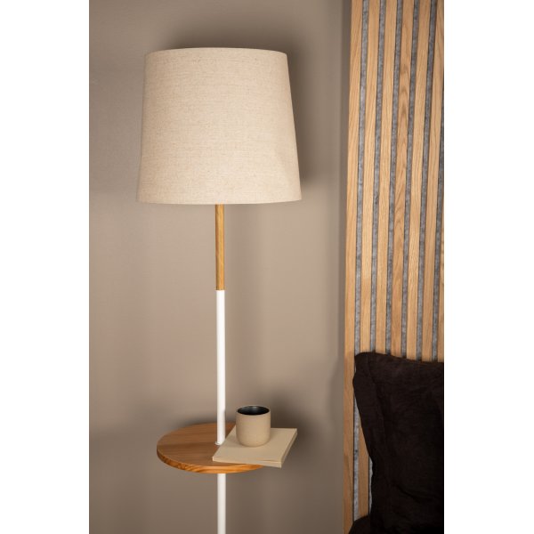 Fedora lattiavalaisin - valkoinen Fedora lattiavalaisin - valkoinen