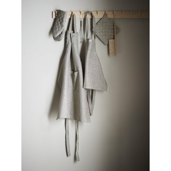 Kitty lasten esiliina 55 x 50 cm - Musta/valkoinen Kitty lasten esiliina 55 x 50 cm - Musta/valkoinen