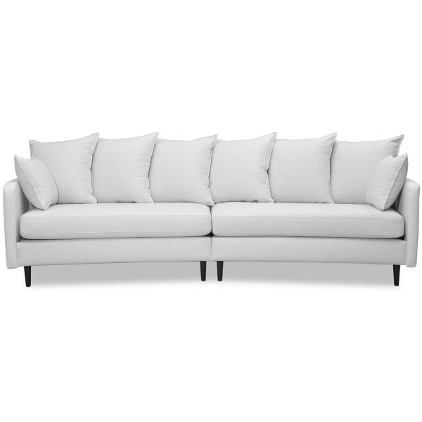 Neljn istuttava kaarisohva Gotland 301 cm - Off-white-pellava