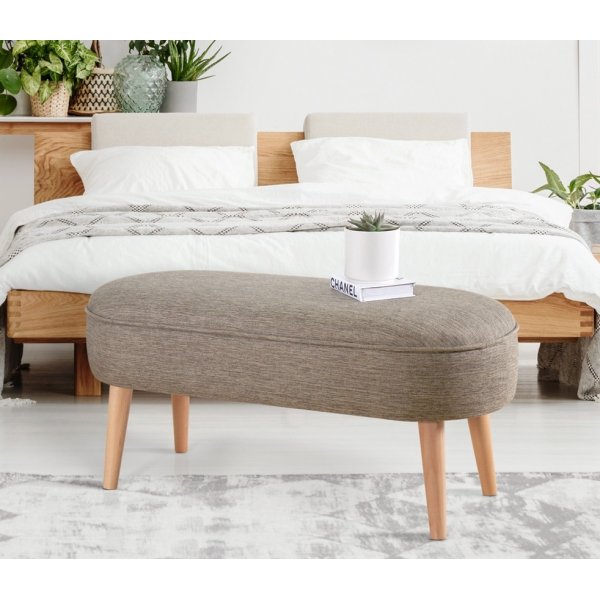 Lednok-pouf - ruskea Lednok-pouf - ruskea