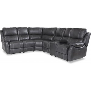 Enjoy recliner kulmasohva - Neljän istuttava (sähkö), harmaa keinonahka Enjoy recliner kulmasohva - Neljän istuttava (sähkö), harmaa keinonahka