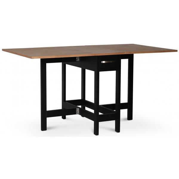 Taittopöytä musta / tammi - Fårö Taittopöytä musta / tammi - Fårö