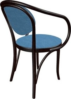 Taivutettu puutuoli k�sinojilla No30 Classic - Valinnainen v�ri