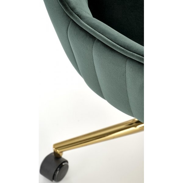 Timoteo-toimistotuoli tummanvihreänä Timoteo-toimistotuoli tummanvihreänä