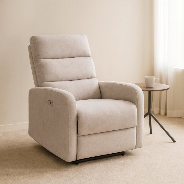 Sähköinen lepotuoli - Vaaleanbeige Sähköinen lepotuoli - Vaaleanbeige