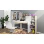 Function Plus -pyt 138,4 x 101,6 x 141,1 cm - Valkoinen/tammi