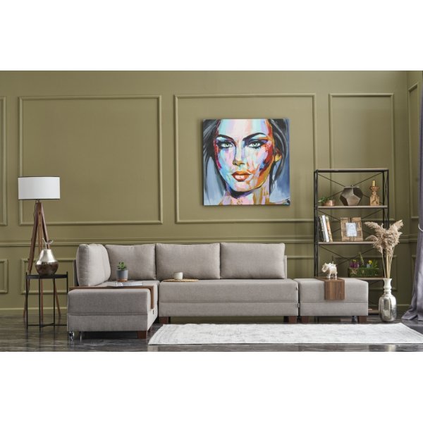 Fly kulmasohva - Cream