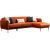 Sevillan divaani sohva oikea - oranssi