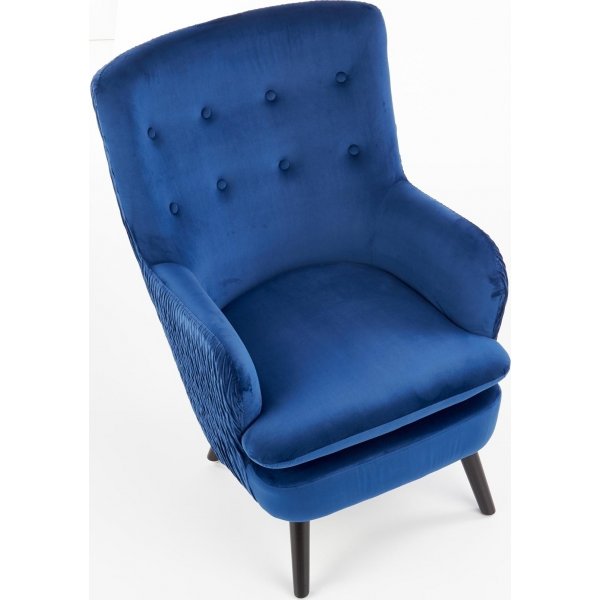 Maurice nojatuoli - Tummansininen