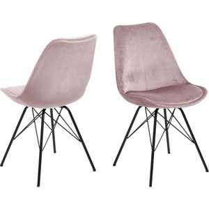 Eris tuoli - Vaaleanpunainen / musta