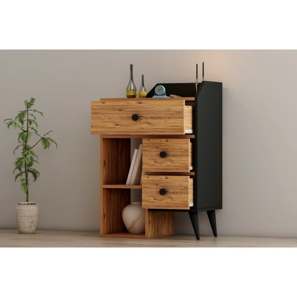 Seren lipasto - mnty/musta