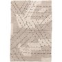 Lorentz matto 60x90 cm - Harmaa/beige