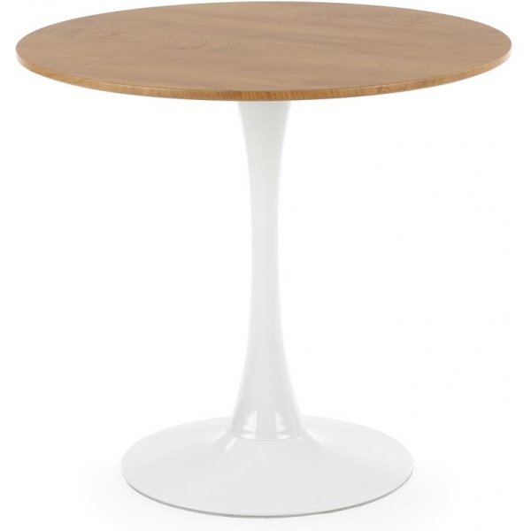 Ruokapyt tammi/valkoinen 80 cm - Sumner + Huonekalujen tekstiilien puhdistus