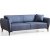 Belissimo 3-istuttava sohva - sininen