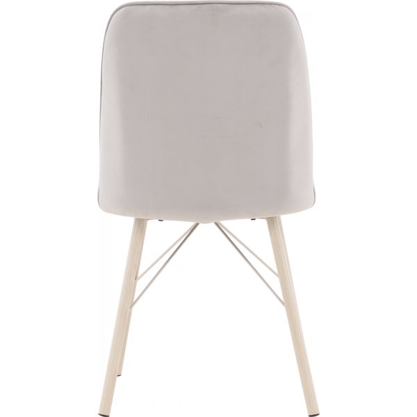 Päivittäinen ruokatuoli - harmaa/valkittu Päivittäinen ruokatuoli - harmaa/valkittu