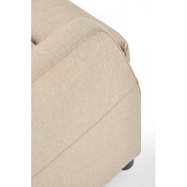 Gunvor lepotuoli beigeä kangasta Gunvor lepotuoli beigeä kangasta