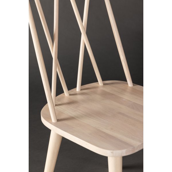 Mariette ruokapydn tuoli - Whitewash