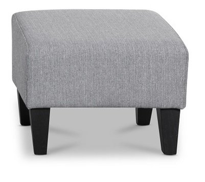 Rondö nojatuoli rahilla - Vaaleanharmaa Rondö nojatuoli rahilla - Vaaleanharmaa