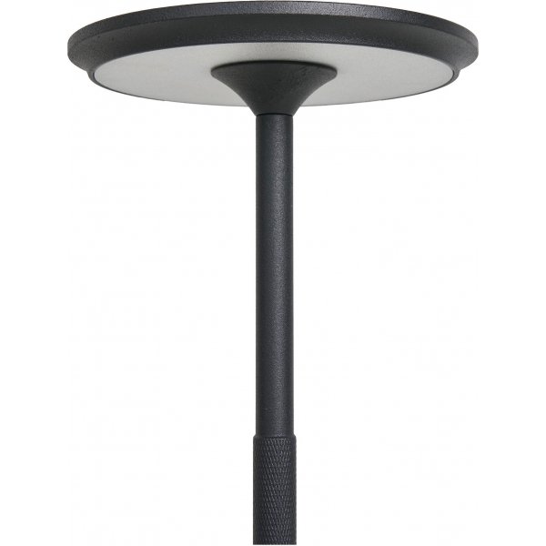 Lyneham ladattava LED-pöytävalaisin - musta Lyneham ladattava LED-pöytävalaisin - musta