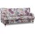 Spirit 3-istuttava Howard sohva kukkakangasta - Eden Parrot White/Purple