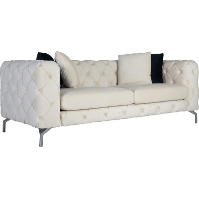 Como 2-istuttava sohva - beige + Huonekalujen hoitosarja tekstiileille