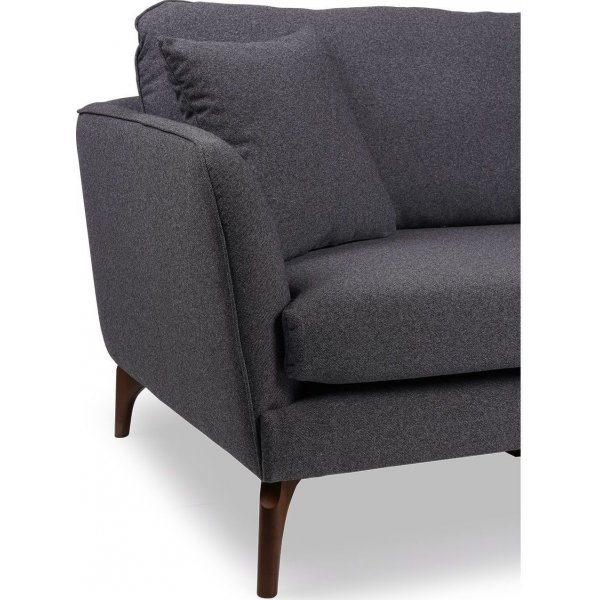 Giza 3-istuttava sohva - harmaa