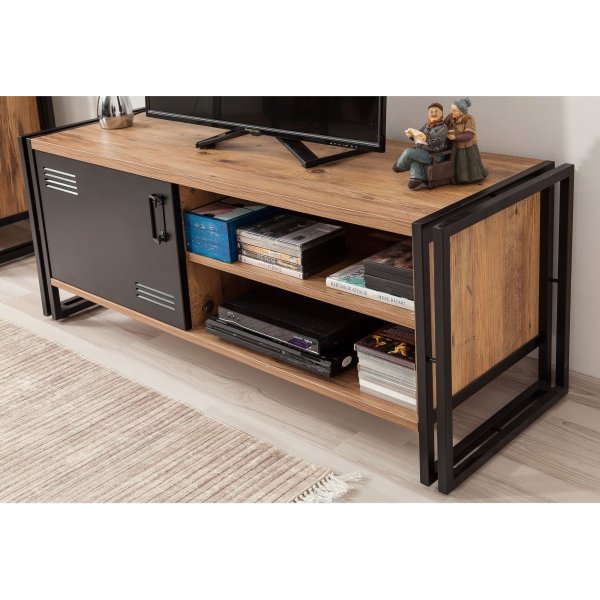 Cosmo Foris mediapenkki - mänty/musta Cosmo Foris mediapenkki - mänty/musta