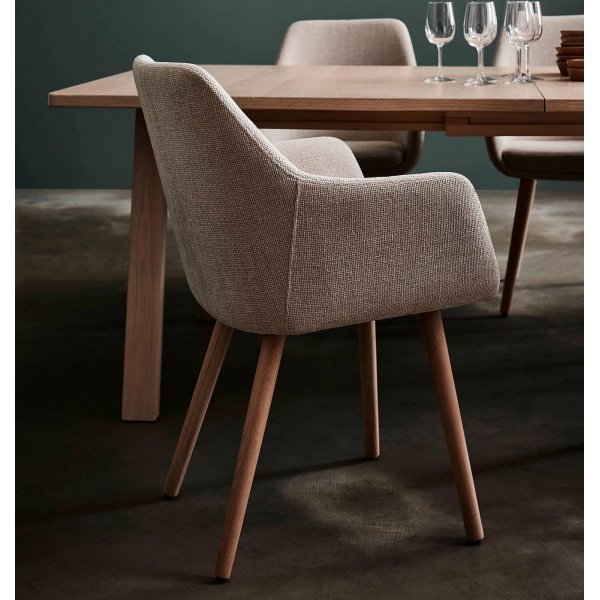 Rumba-ruokailutuoli - vaalea beige Rumba-ruokailutuoli - vaalea beige