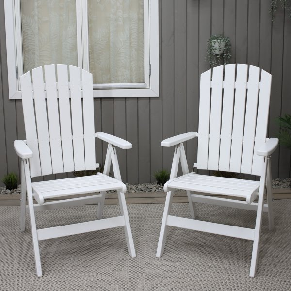 Kungshamn terassituoli - Valkoinen + Huonekalujen tahranpoistoaine