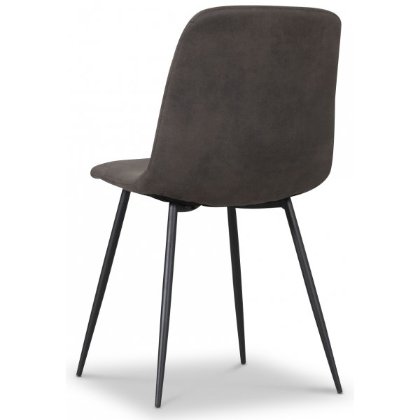 Smokey-ruokatuoli - Harmaanruskea vintage