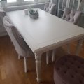 Asiakaskuva Paris-ruokapöytä 180 cm - Valkoinen