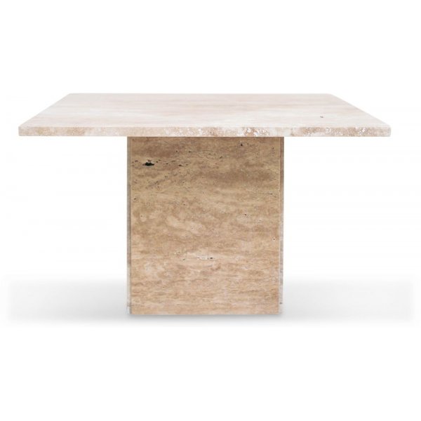 Tasainen sohvapyt 75x75 cm - Travertiini
