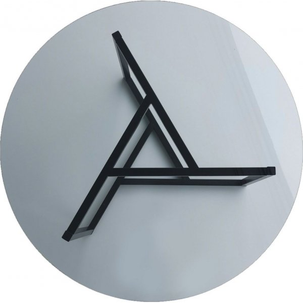 Trio sohvapöytä 75 x 75 cm - Musta Trio sohvapöytä 75 x 75 cm - Musta