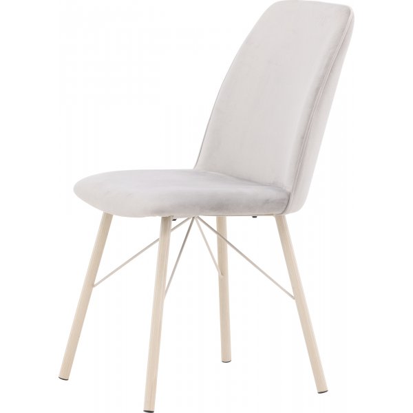 Päivittäinen ruokatuoli - harmaa/valkittu Päivittäinen ruokatuoli - harmaa/valkittu