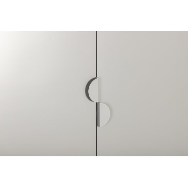 Alexander-vaatekaappi - vaaleanharmaa