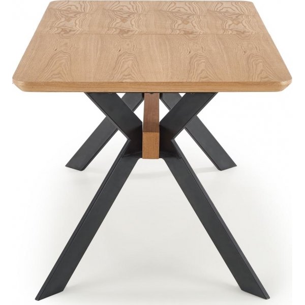 Bermuda ruokapöytä 160-220 cm - Tammi/musta Bermuda ruokapöytä 160-220 cm - Tammi/musta