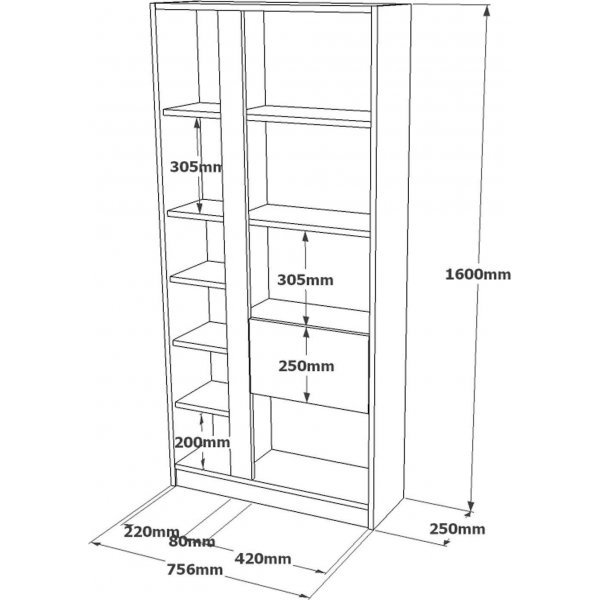 Luvio kirjahylly 21 - tammi/hopea Luvio kirjahylly 21 - tammi/hopea