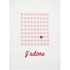 J'adore keittipyyhe 50 x 70 cm - Pinkki