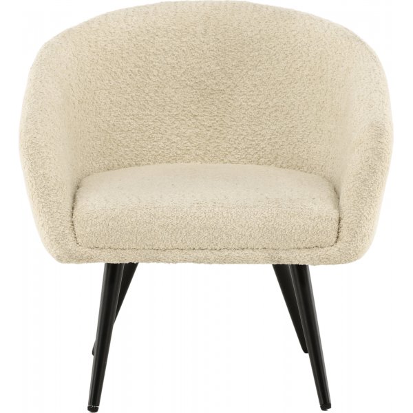 Pörröinen lasten nojatuoli - valkoinen Pörröinen lasten nojatuoli - valkoinen