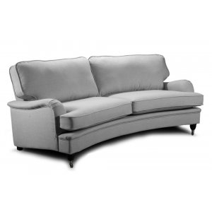 Howard Luxor kaareva 4-istuttava sohva 240cm - Valinnainen vri + Huonekalujen tahranpoistoaine