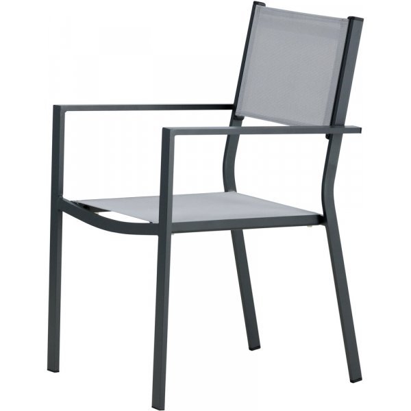 Copacabana ruokapöydän tuoli - musta/harmaa Copacabana ruokapöydän tuoli - musta/harmaa