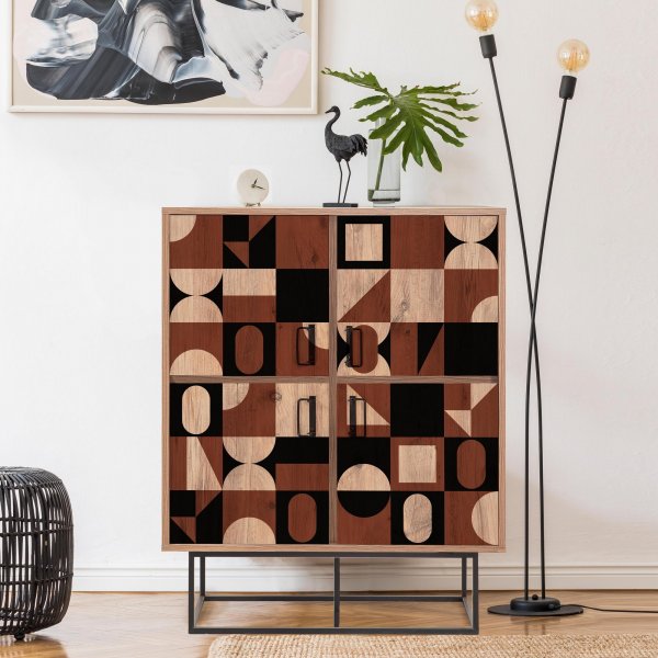 Quantum Chess -kaappi - mänty Quantum Chess -kaappi - mänty