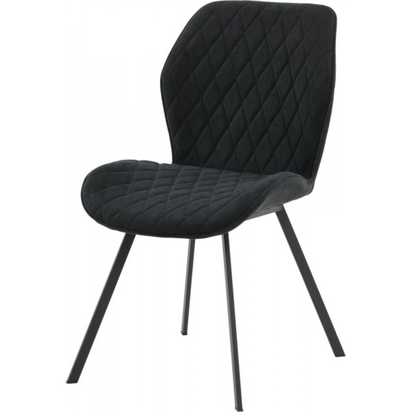 Greta ruokapöydän tuoli - Musta kangas Greta ruokapöydän tuoli - Musta kangas