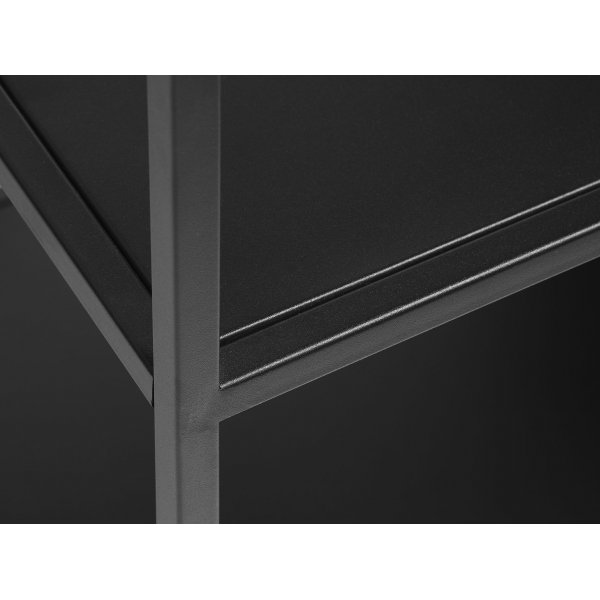 Billy musta metallikirjahylly - 180x80 cm Billy musta metallikirjahylly - 180x80 cm